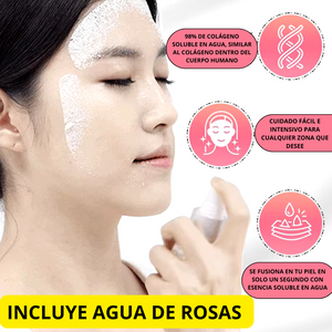 COLLAGEN FILM + AGUA DE ROSAS